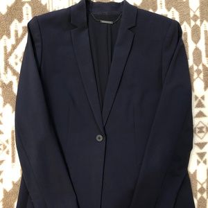 Elie Tahari navy blue women's blazer